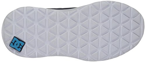 DC girls Heathrow Skate Shoe, Blue/Blue/Blue, 1 Little Kid US4