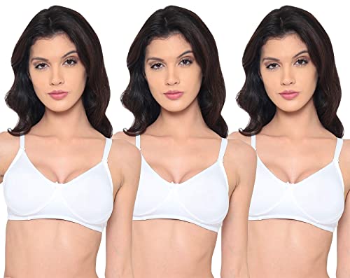 Image of Laavian Women's Cotton Non Padded Non-Wired Shaper T-Shirt Bra