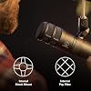 Audio-Technica 2040 Hypercardioid Dynamic Podcast Microphone Black #4