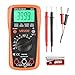 VEVOR Digitalmultimeter, 4000-Count TRMS DC/AC Voltmeter Stromtester, Auto-Ranging-Multimeter für Strom, Spannung, Widerstand, Kapazität, Temperatur, Dioden, Durchgang, Tastverhältnis