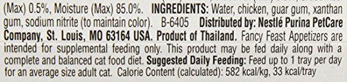 Image of Fancy Feast Appetizers White Meat Chicken Wet Cat Treat, 2 Oz