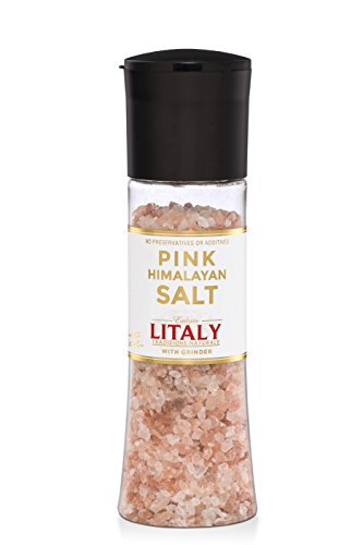 Litany Pink Himalayan Salt - Pet Jar with Grinder
