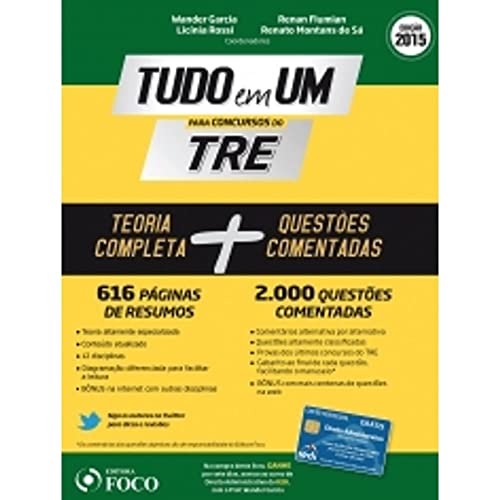 Tudo em um para concursos do TER: Teoria completa e questões comentadas