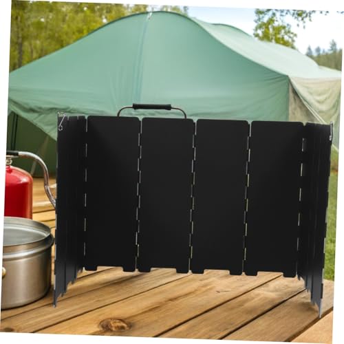 Pare-vent réchaud camping déflecteur vent brûleur gaz écran portable cuisson