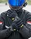 BORLENI Motorradhandschuh Herren Motorradhandschuhe atmungsaktive Vollfinger-Motorradhandschuhe Touchscreen Knöchelhandschuhe Schwarz