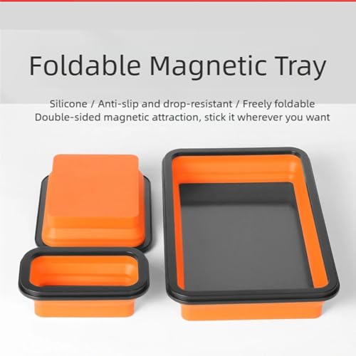 Plateau de rangement pliable silicone antidérapant mécanicien moto - 6