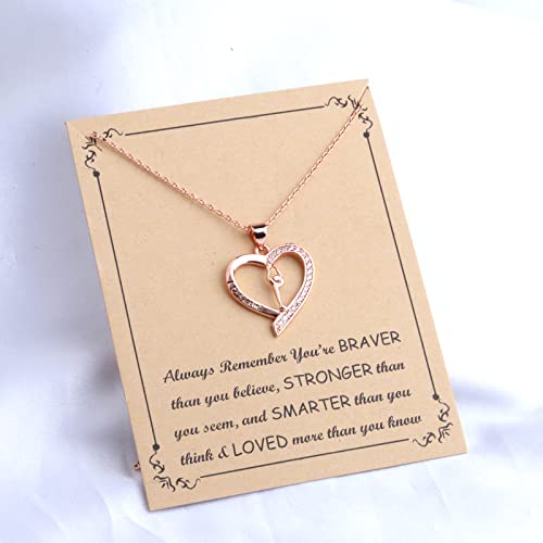 Figure Skating Necklace - Ice Skater Jewelry for Skate Lover Gifts4