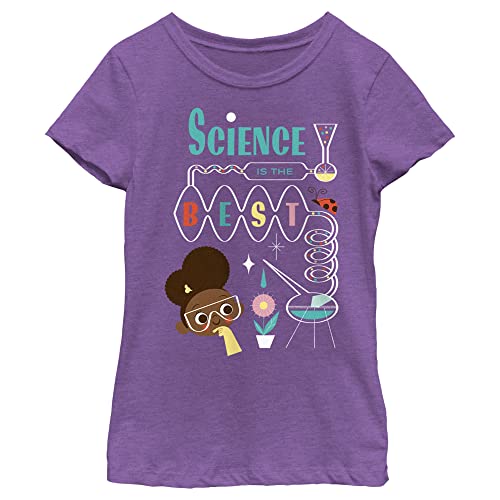 Fifth Sun Ada Twist, Scientist Rosie Girls Short Sleeve Tee Shirt
