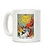 LookHUMAN Praise The Sun Tarot Card White 11 Ounce Ceramic Coffee Mug