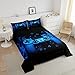 Feelyou Gamer Comforter Set Twin Size Boys Gaming Bedding for Kids Teens 2 Pcs