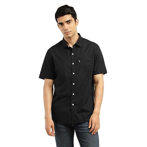 Image of Levi's Men's Solid Slim Fit Shirt