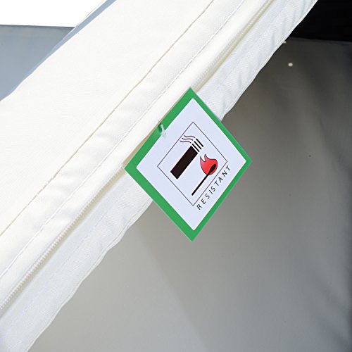 Outsunny 8 Seater Rattan Cube Garden Furniture Set, Space Saving Outdoor Dining Set with Cushions, Garden Table and Chairs with 4 Armchairs, 4 Footstools, Square Glass Top Table, Black 6 Outsunny 8 Seater Rattan Cube Garden Furniture Set, Space Saving Outdoor Dining Set with Cushions, Garden Table and Chairs with 4 Armchairs, 4 Footstools, Square Glass Top Table, Black - Image 6