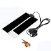 Alfombrilla Térmica para Reptiles, 5W / 7W / 14W / 20W Alfombrilla Calefactora de Seguridad Impermeable para Mascotas Vivarium con Ajuste de Temperatura Adecuado para Reptiles (7W(11X5.9in))