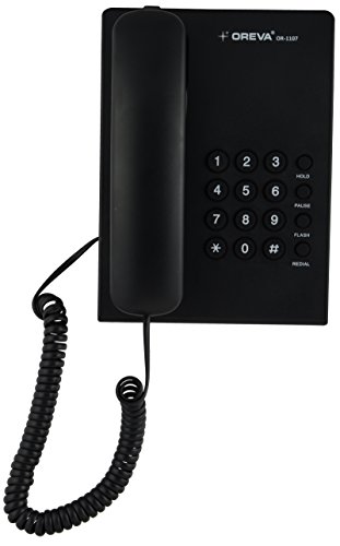 Image of OREVA OR-1107 Landline Phone (Black)