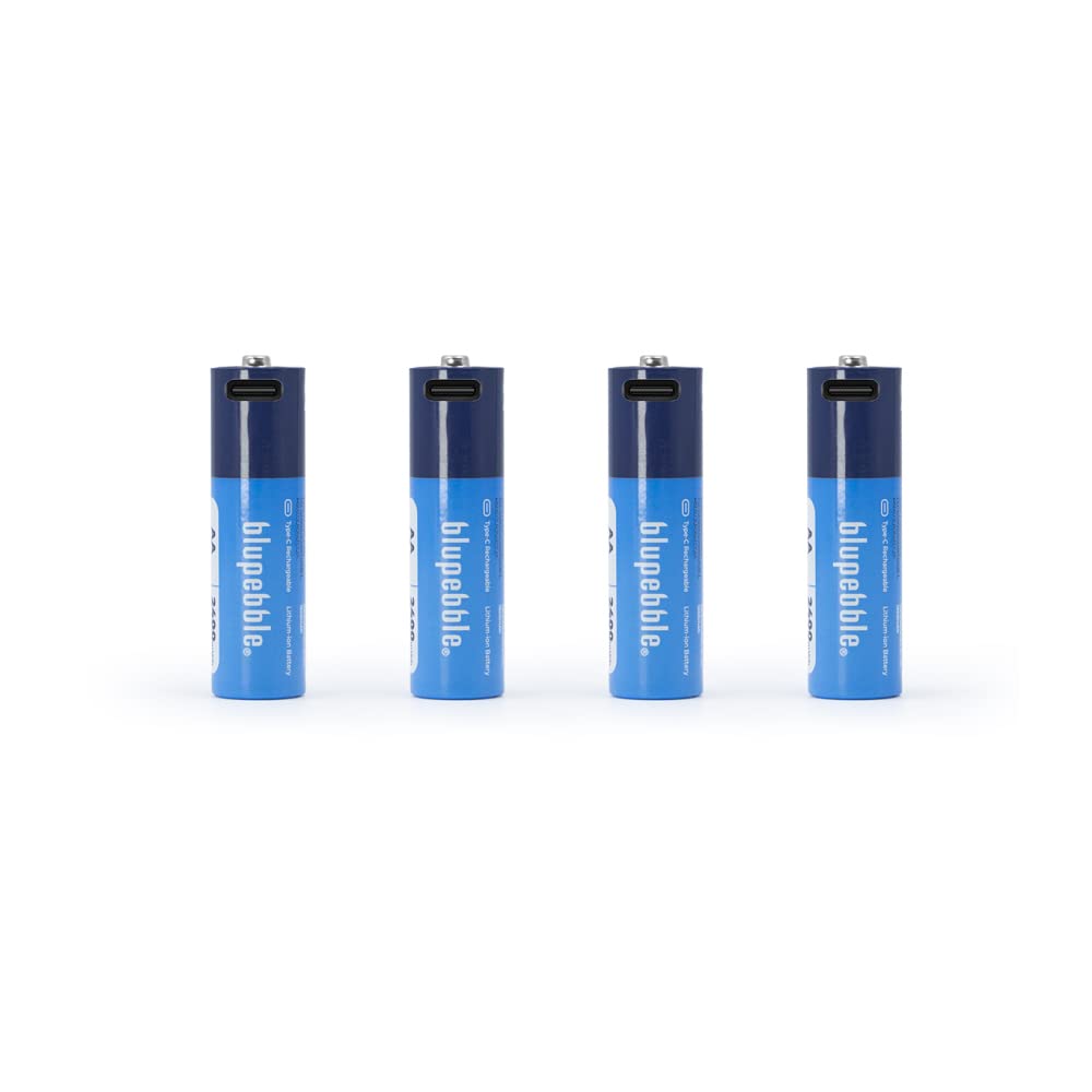 Blupebble AA Rechargeable Battery (Pack of 4)