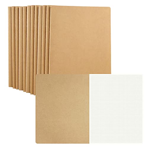 Grands carnets de notes de 21,6 x 27,9 cm papier quadrillé