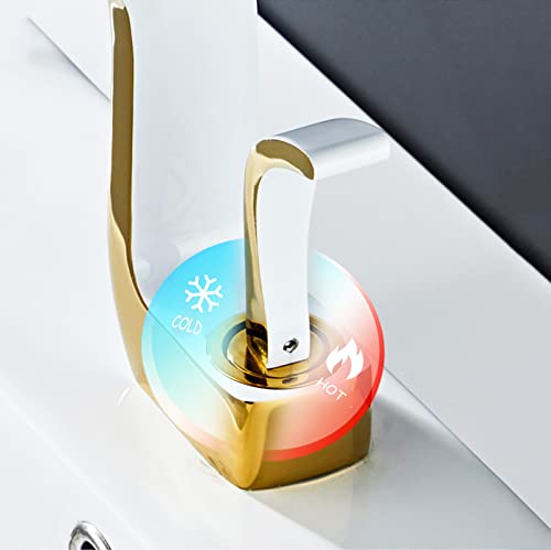 Mitigeur de lavabo chaud froid cascade anti-éclaboussures - 6