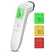 Fieberthermometer, Kontaktlos Stirnthermometer für Babys, Erwachsene, Digitales Thermometer mit Sofort Ablesung und Dreifarbiger LCD Display, Geeignet für Zuhause, Schule, Gemeinde