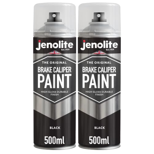 Image of JENOLITE Brake Caliper Paint - Black [2 x 500ml]