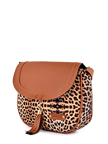 Image of Bags Canvas Tiger Print Sling Bag