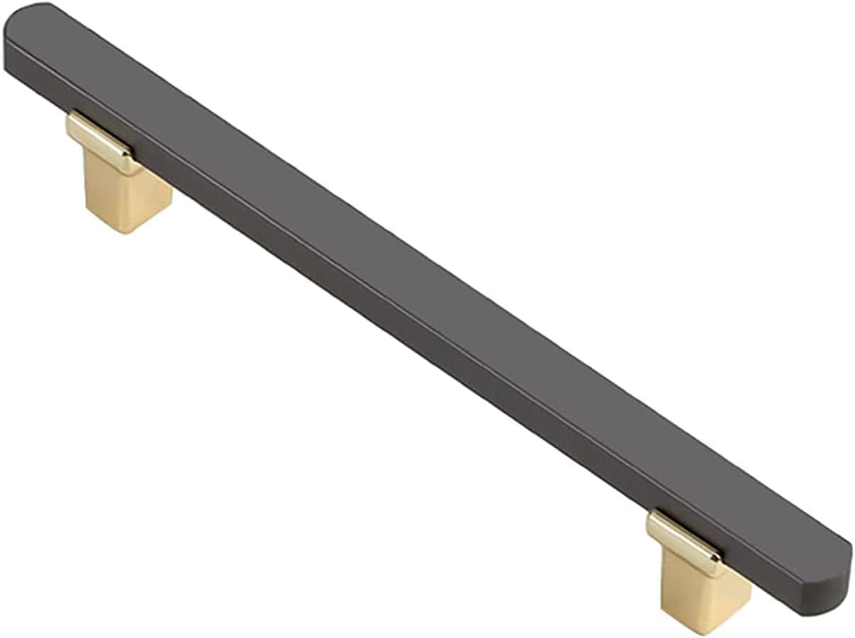 YATUOPNG Furniture Drawer Pulls-Door Cupboard Knobs-Door Handles Black Cabinet Aluminum Alloy Kitchen Bar Handle,Wardrobe,Door-(Hole Distance:128mm