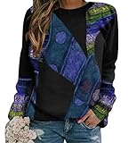 landscaper pro moss control ★Stil:Freizeit, Mode, Warm. Onsoyours Pulover Damen Beste Freunde Pullover Sweatshirt Basic Langarmshirt Ocean Animal Landscape Print Kurzes Langarm-T-Shirt Bluse Tops O-Neck Lose Oberteile A Blau XL