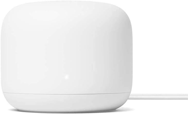 Google Nest Wifi Router AC2200 Mesh System 1-Pack Covers Up to 2200 Sq Ft