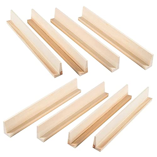 ORFOFE Juego 8 Bandejas Madera para Dominó - Soportes