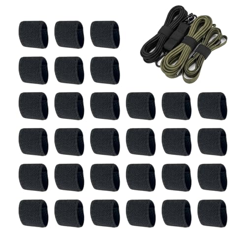 Generico Fixsapassante para cinturón, 30 piezas sujetacinturas elásticas robustas – Bridas para trabillas cinturón hombre – para actividades deportivas, viajes, trabajo, al aire libre, senderismo