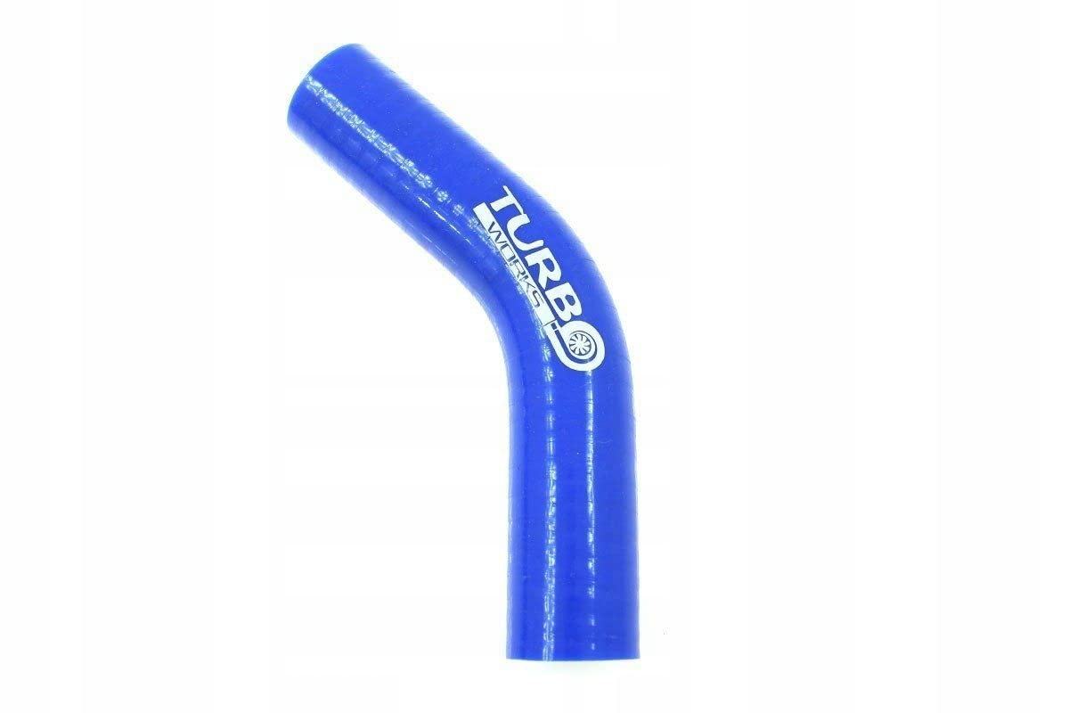 Codo de silicona 45Deg Azul 57mm Xl E-2427 Desarrollo Rendimiento Silicona Radiador Manguera de Silicona