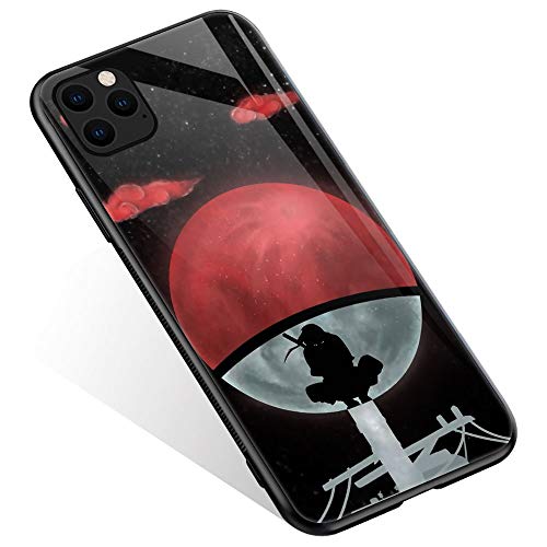 Iphone 11 Case,Anime Cartoons 388 Pattern Design Iphone 11 Cases, Tempered Glass Back + Soft Silicone Tpu Shock Absorption Bumper Protective Case Compatible For Iphone 11 #TOP26
