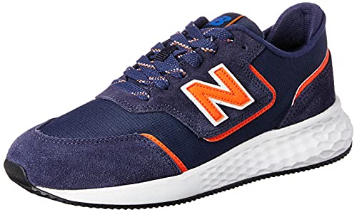 Tênis New Balance X70, Masculino, Marinho/Laranja, 41