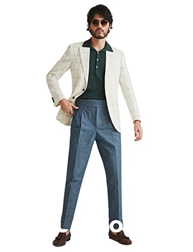 Veste de costume à carreaux pour hommes solution élégante pour soirées et bureau