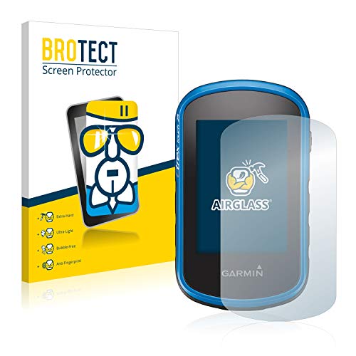 BROTECT Protector Pantalla Cristal Compatible con Garmin eTrex Touch 35 Protector Pantalla Vidrio - Dureza Extrema, Anti-Huellas, AirGlass