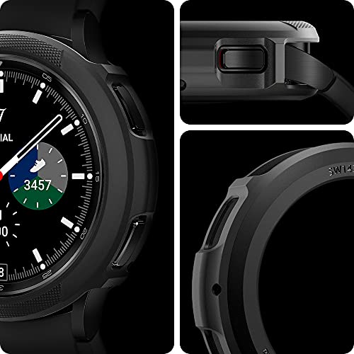 Spigen Liquid Air Designed for Samsung Galaxy Watch 4 Classic Case 46mm (2021) - Matte Black