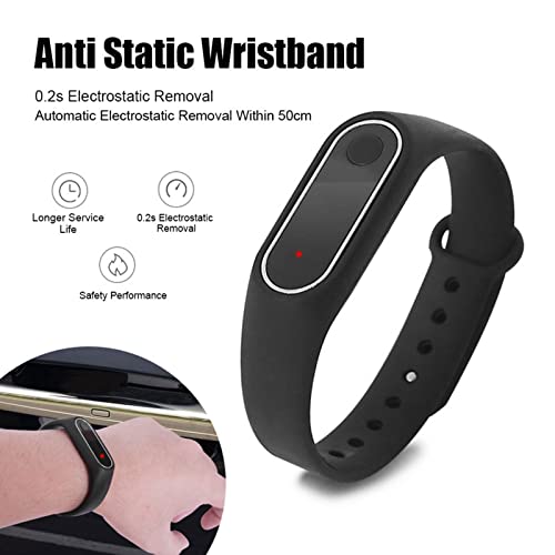 Hztyyier Automatische Statik-Eliminatoren, Antistatik-Armband Entfernen Statische Elektrizität in Autotüren und Kleidung für Männer und Frauen
