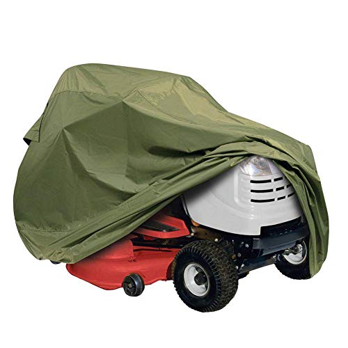 NICEWL Riding Lawn Mower Cover-Electric Push Lawn Trimmer Tractor Cover, 210D Polyester Oxford Outdoor Waterproof UV Protection,All Season Weather Protection