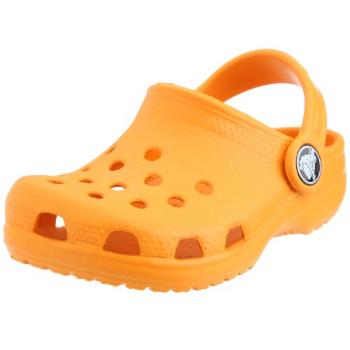 Sabots Mixte Enfant Crocs Classic Kids orange Mango taille 33/34 confortables pour l'été