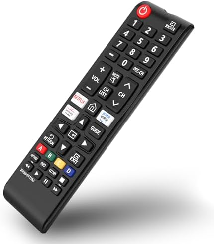 Universal Remote for Samsung TV Remote, Replacement for All Samsung Smart TV LED QLED UHD LCD HDTV Frame Curved 4K 8K 3D Series Smart TV