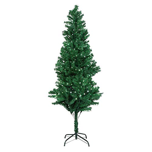 Mbuynow Weihnachtsbaum grün 1,8m mit 15m Lichtern