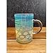 CHANGZF Handmade Iridescent Glass Coffee Mug, Glass Coffee Mug, Coffee Cups for Hot Cold Drinks, Christmas Gifts for Mom, Thick Wall Insulated Ceramic Cup for Center Tea Soup Iced Tea