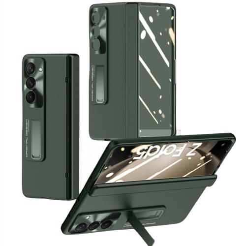 Coque antichoc Z Fold 5 support intégré et fini mat doux