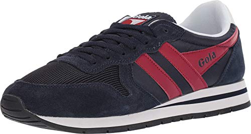 Image of Gola Men's Daytona Trainers, Blue Navy Red White Er, 43