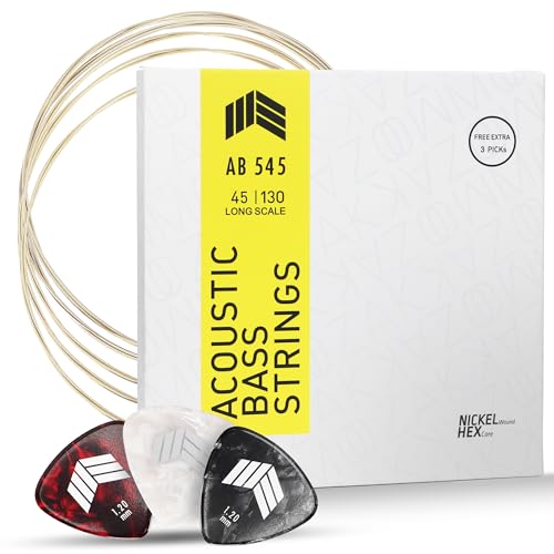 MOOZAKアコースティックベース弦 (5弦、エレクトリックベース)