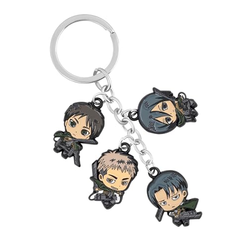 keychains for men attack-on-titan