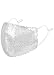 Produktbild Hailys Fashion Maske One Size Mund-Nasen Behelfsmaske Paillettenfront silber