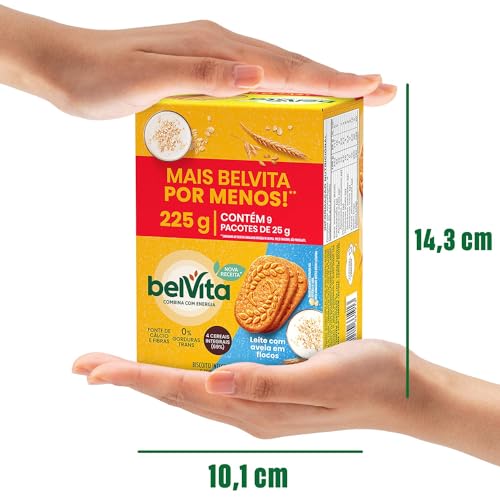 Belvita Seasonal Biscoito Belvita Leite E Aveia Pack Econômico 225G