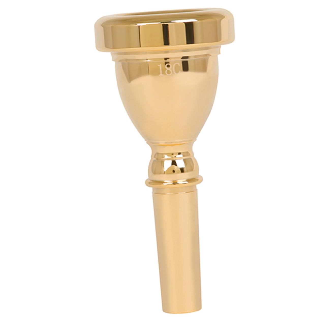 Tuba und Einfacher Montage Mundstück mit Klangqualität 14mm aus Messing für Anfänger und Professionelle Musiker