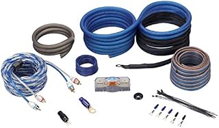 Rockville RWK4CU 4 AWG Gauge 100% Copper Complete Amp Installation Wire Kit OFC