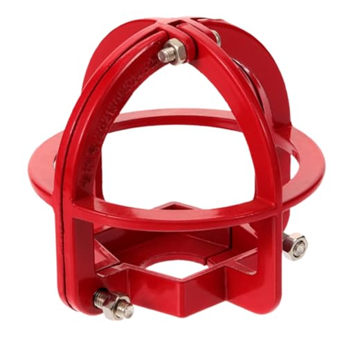 Protector de rociadores contra incendios de metal resistente con acabado duradero 2